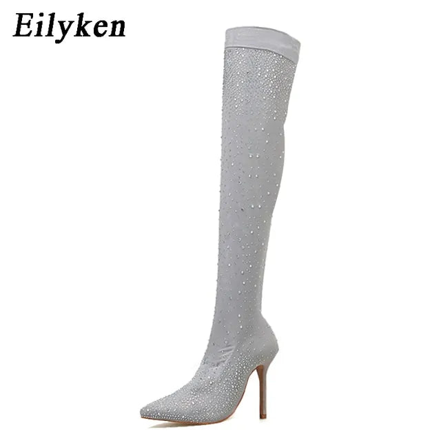 Over-The-Knee Heel Woman Boot