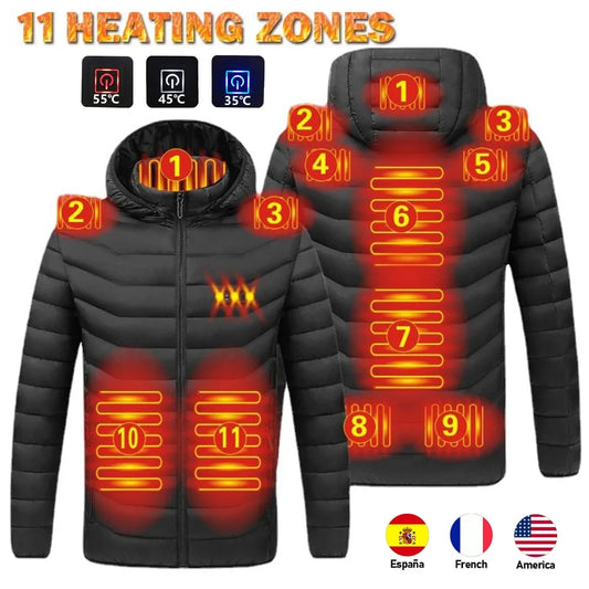 Unisex Winter Heating Jacket - Trendy Sassy Stylish