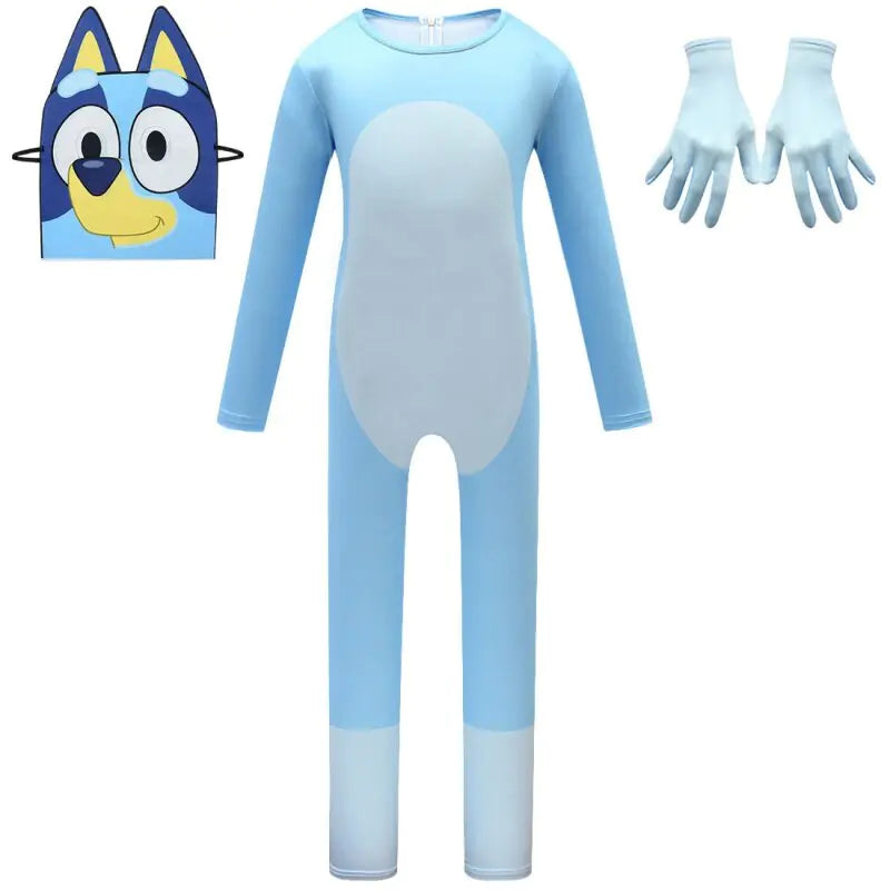 Kids Lovely Blueying Bingoed Costume - Trendy Sassy Stylish