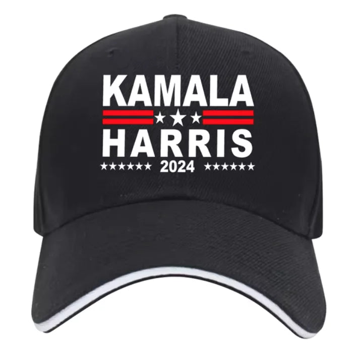 Kamala Harris Baseball Cap - Unisex, Breathable, Adjustable Fashion Hat for Hiking, Fishing, and Everyday Wear - Trendy Sassy Stylish