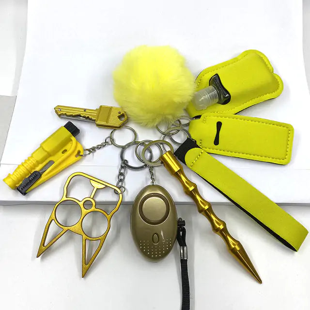 Defense Keychain - Trendy Sassy Stylish