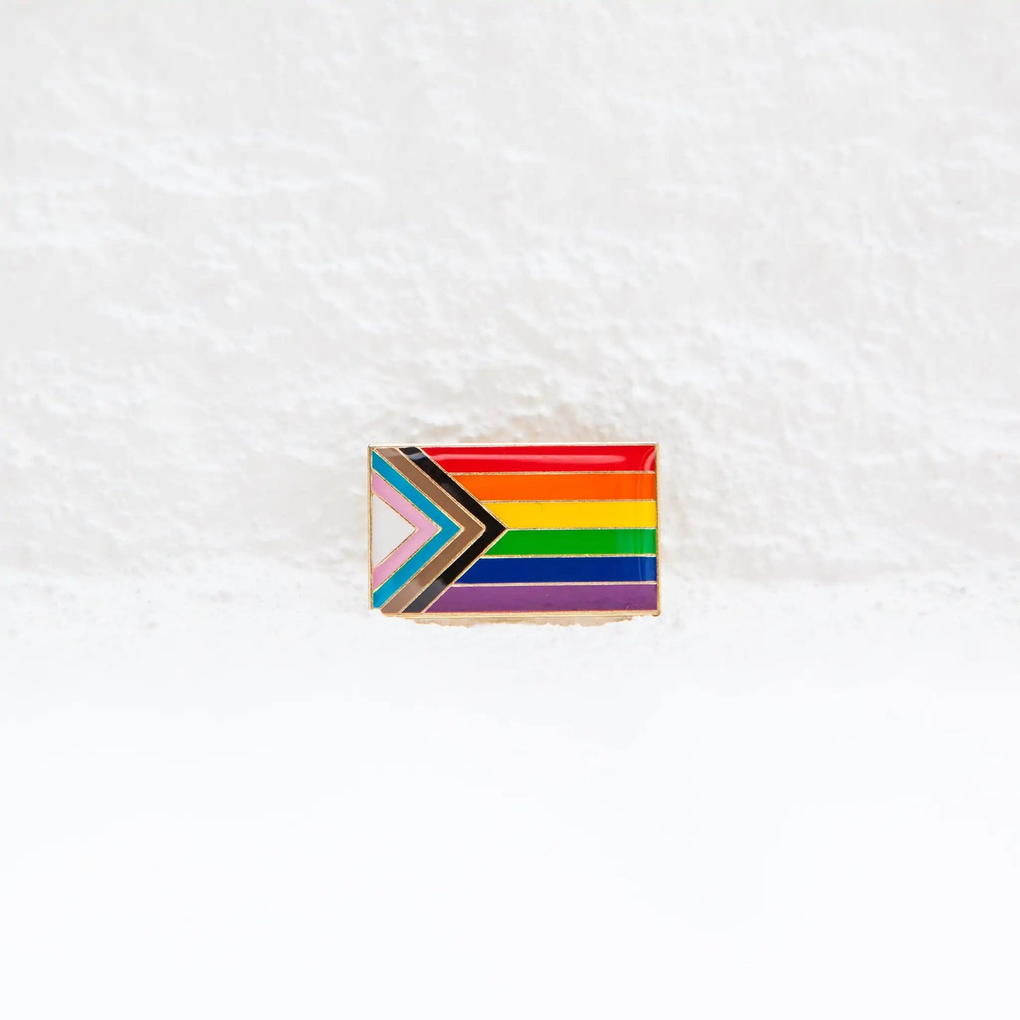 Progress Pride Flag Pin - Trendy Sassy Stylish