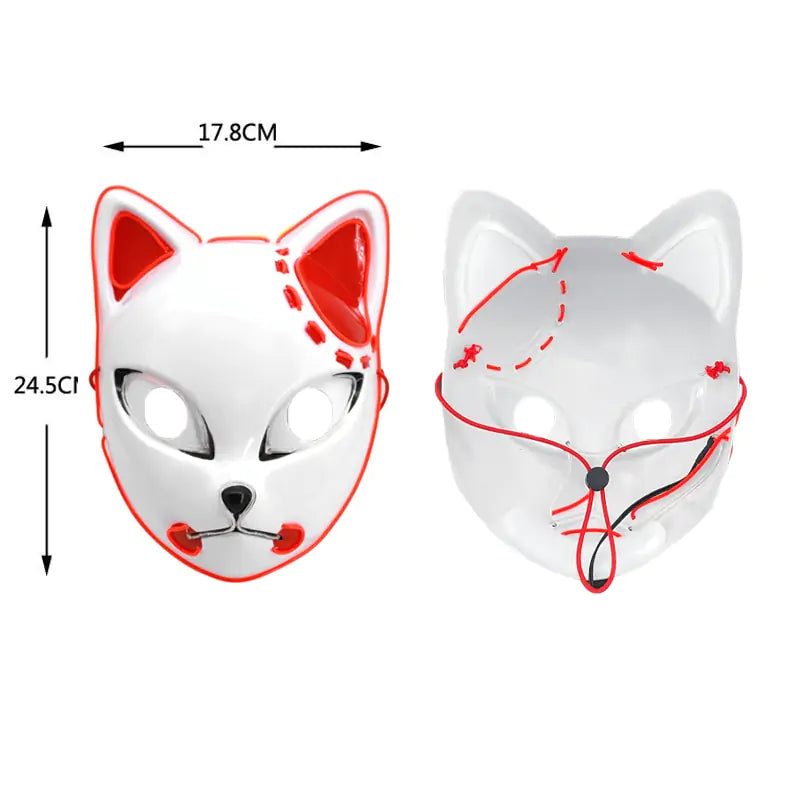 Halloween LED Cat Mask - Trendy Sassy Stylish