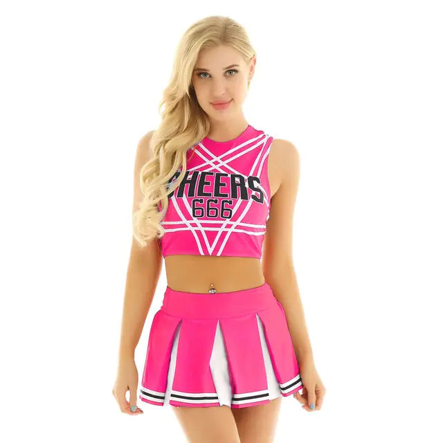 Cheerleader Costume Set - Trendy Sassy Stylish