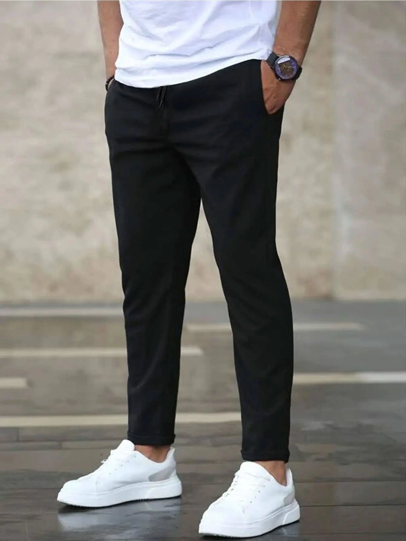 Men's casual cropped pants - Trendy Sassy Stylish