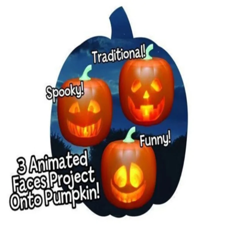 Halloween Pumpkin Projection Lamp - Trendy Sassy Stylish