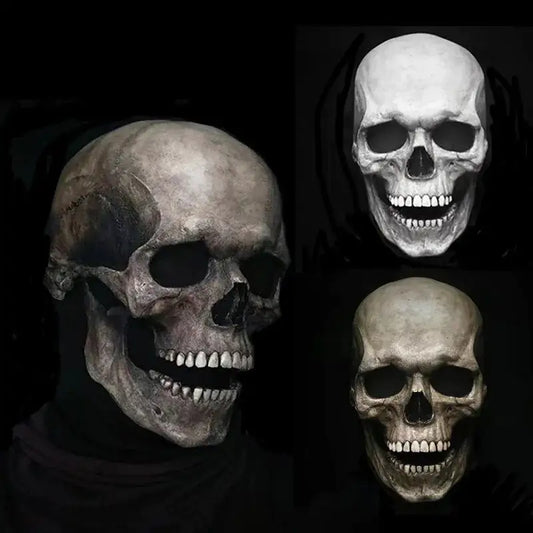 Human Skeleton Mask For Halloween Party