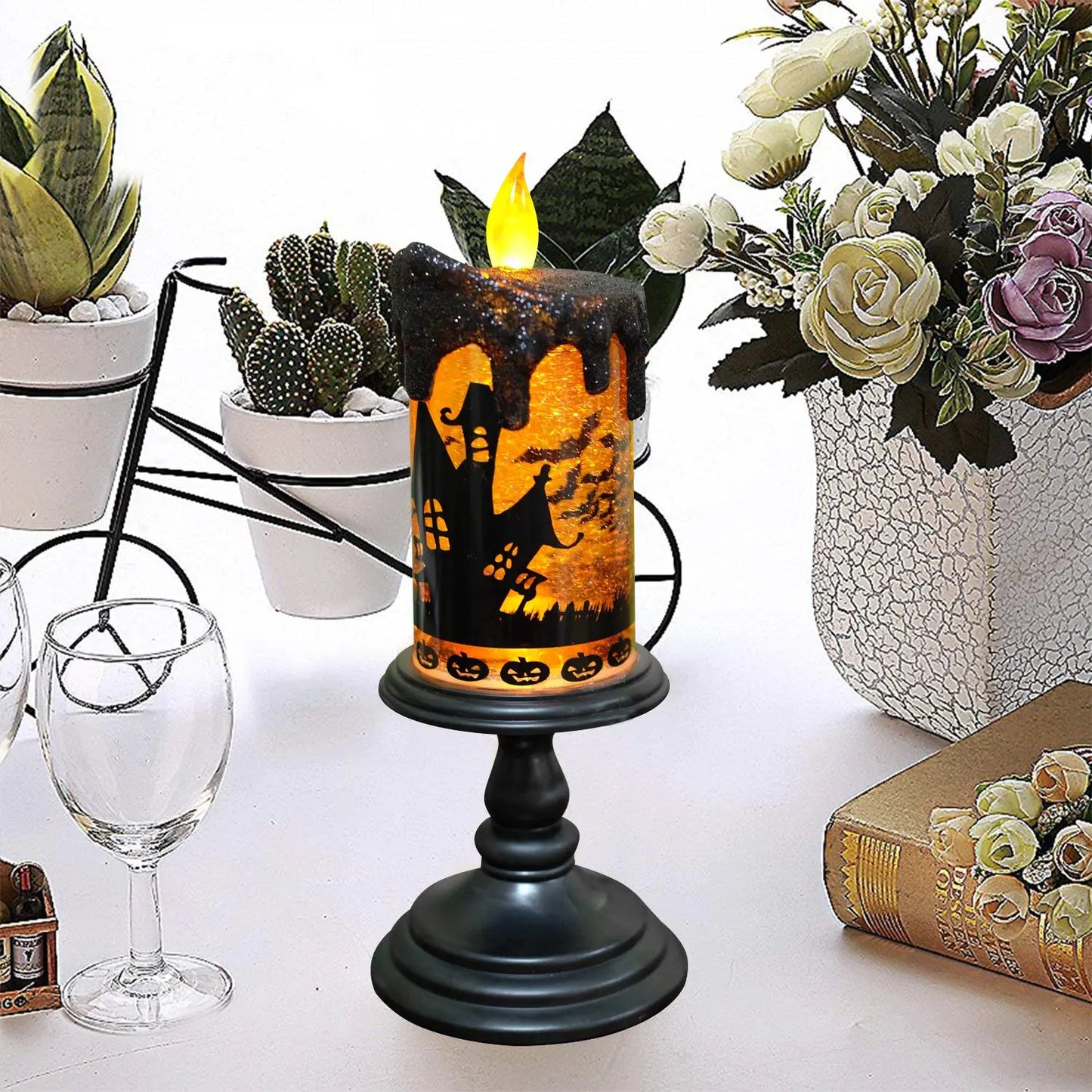 Halloween Skull Candle - Trendy Sassy Stylish