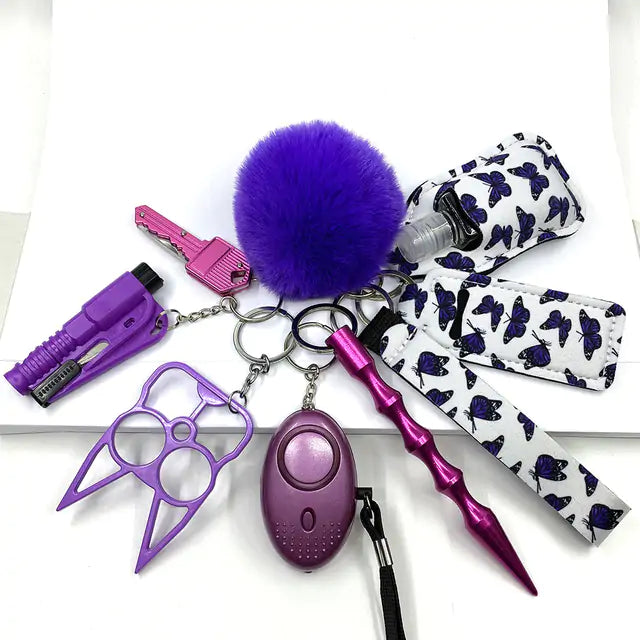 Defense Keychain - Trendy Sassy Stylish