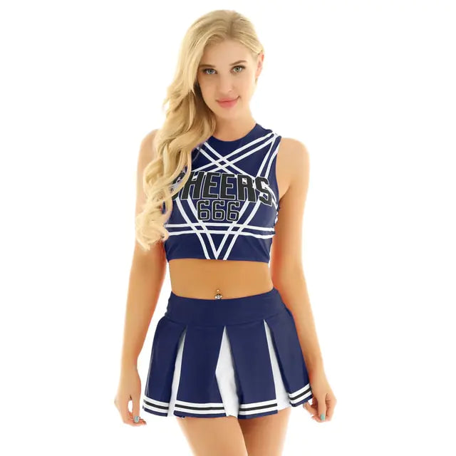 Cheerleader Costume Set - Trendy Sassy Stylish