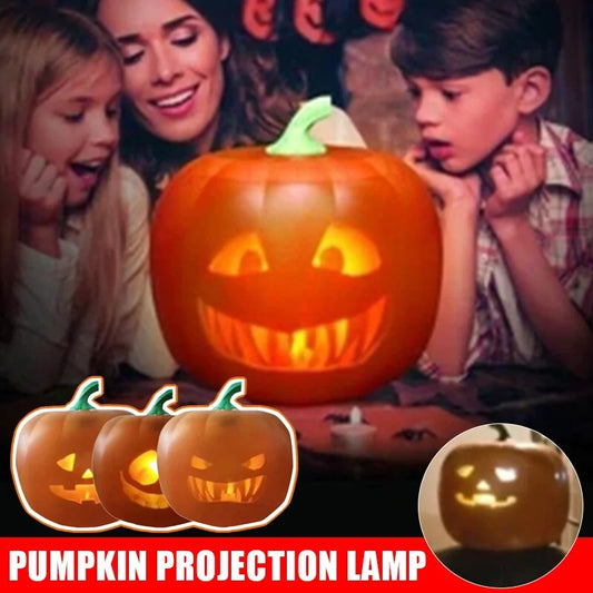 Halloween Pumpkin Projection Lamp - Trendy Sassy Stylish