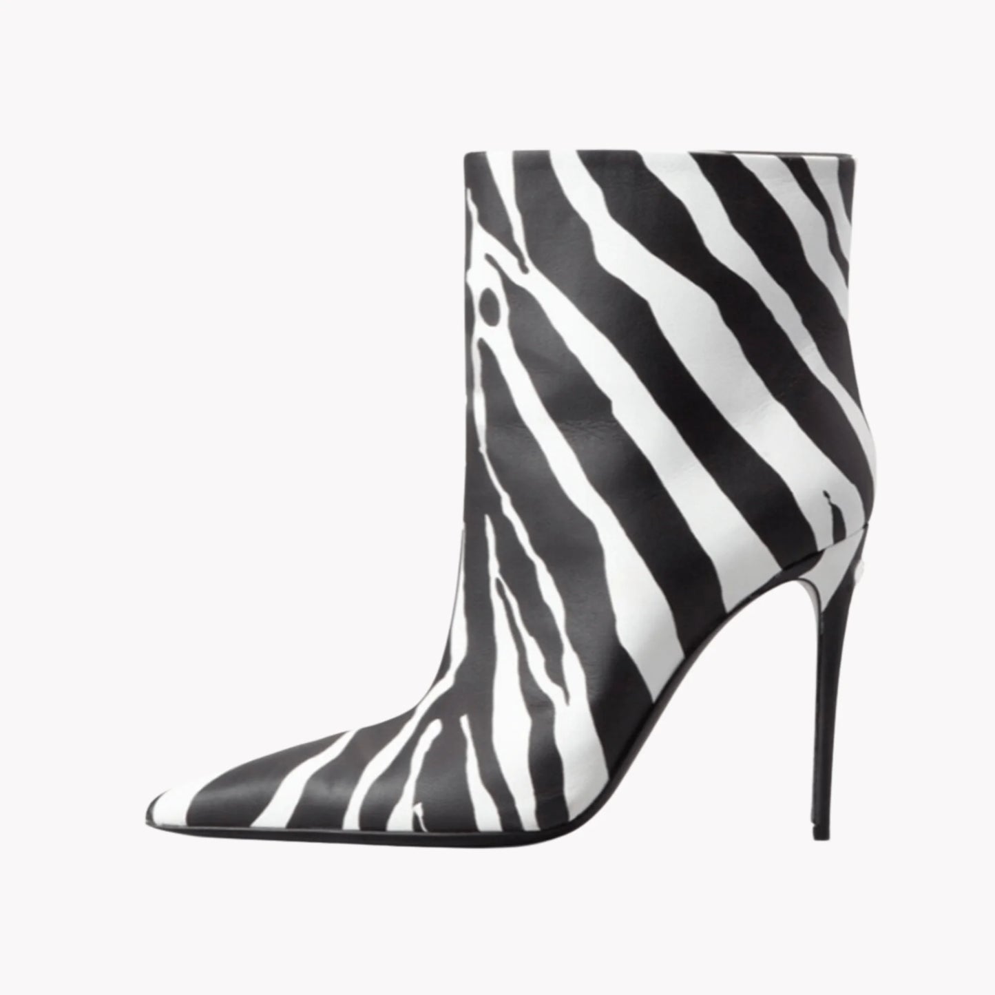 Zebra Print Ankle Boots - Trendy Sassy Stylish