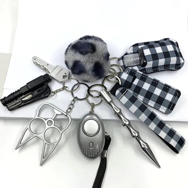 Defense Keychain - Trendy Sassy Stylish