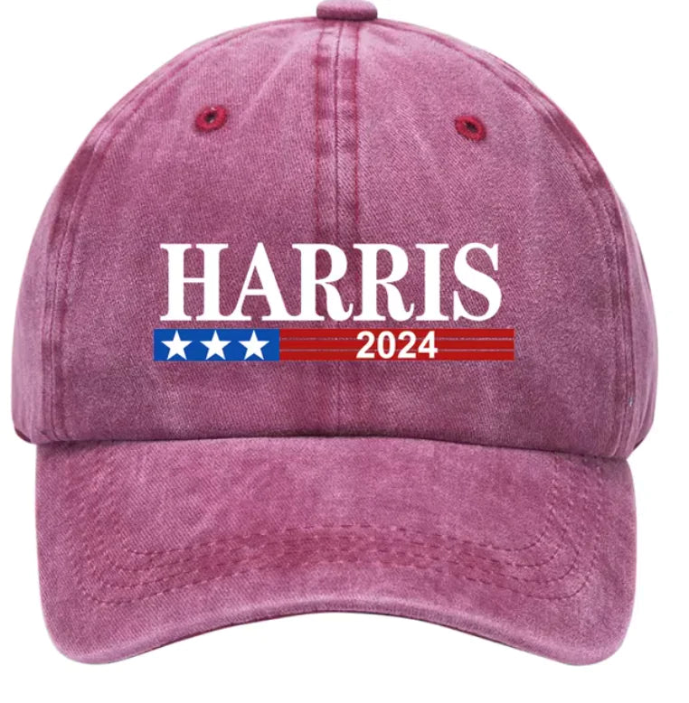 Kamala Harris Baseball Cap - Unisex, Breathable, Adjustable Fashion Hat for Hiking, Fishing, and Everyday Wear - Trendy Sassy Stylish